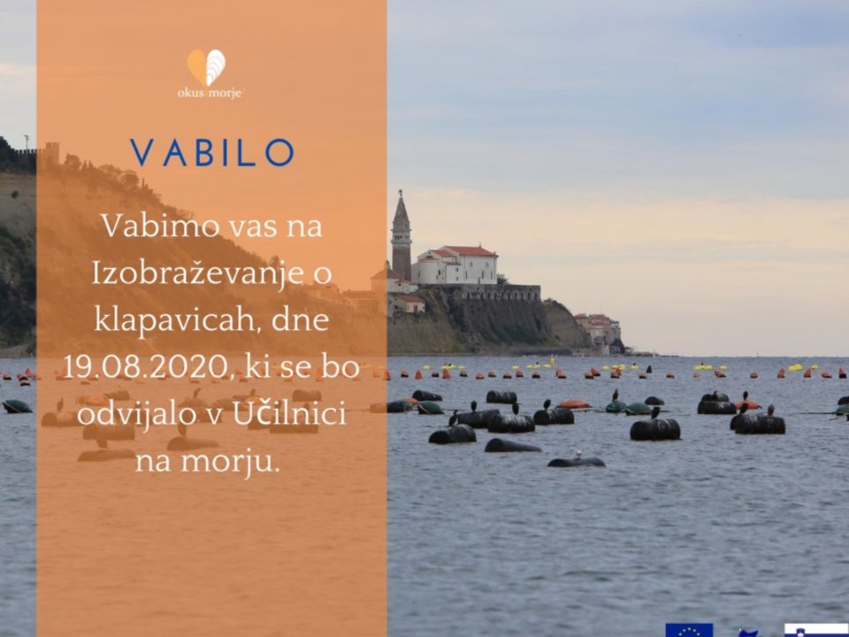 Vabljeni na izobraževanje o klapavicah