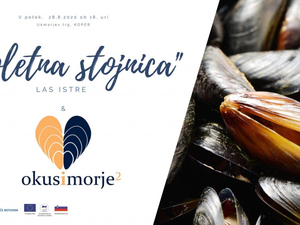 Poletna stojnica LAS Istre - Okusi morje 2