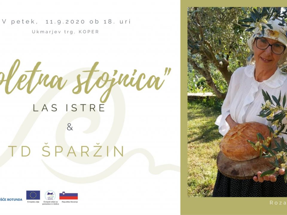 Poletna stojnica LAS Istre: Turistično dru&scaron;tvo &Scaron;paržin