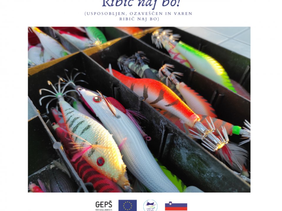 RIBIČ NAJ BO! &ndash; Vabe za morski ribolov
