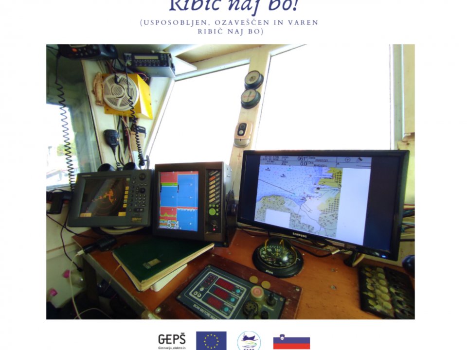 RIBIČ NAJ BO! &ndash; Navigacijska karta in ribolovna karta