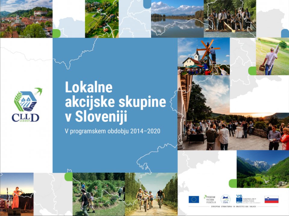 Posodobljen katalog Lokalne akcijske skupine v Sloveniji v programskem obdobju 2014&ndash;2020