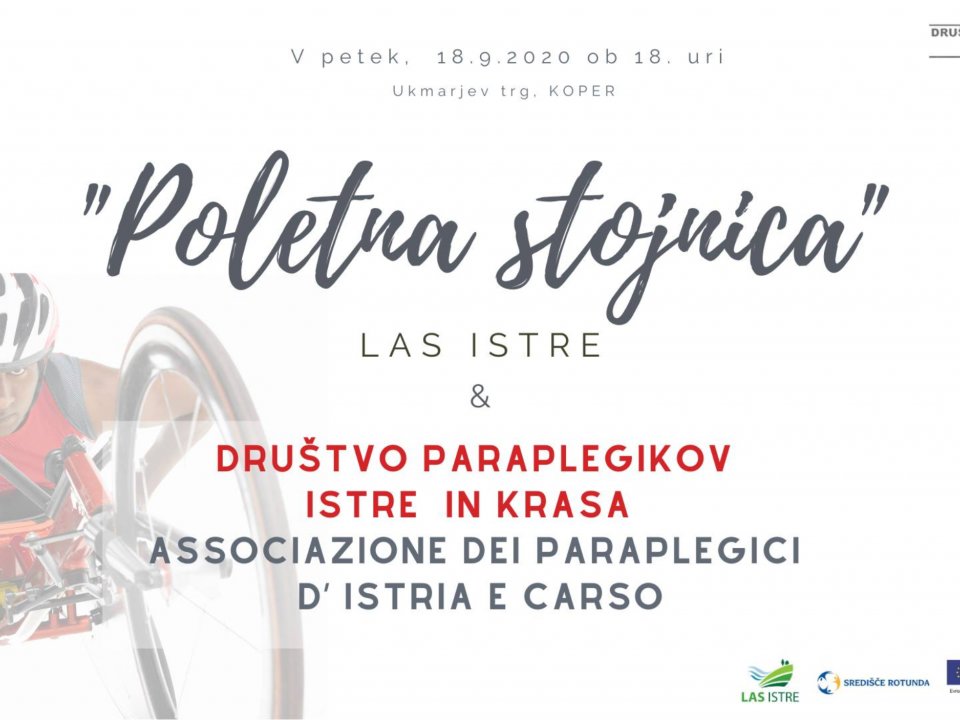Vabljeni na zaključno stojnico LAS Istre